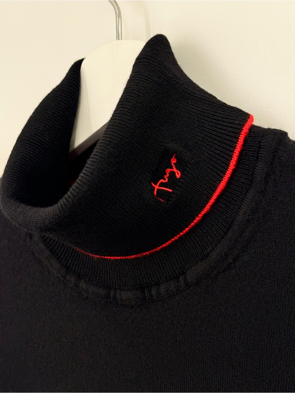 HUGO BOSS Sedgo Merino Wool Turtleneck Sweater